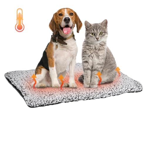 Pet Warming Pad Wasserdichte Hundematte Reflektierende Haustier Pad Katze Körperwärme Reflektierendes Pad Heizung Katzenbett Hund Wärmematte Warm Katzenbett Wasserdicht Warming Pad Thermische von ノーブランド品