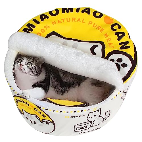 寵幸 Ramen Noodle Hunde- und Katzenbett, hält warm und super weich, kreatives Haustiernest für Hauskatzen, abnehmbares, waschbares Kissen für kleine, mittelgroße und große Hunde und Katzen 寵幸 Ramen Noodle Hunde- und Katzenbett, hält warm und super weich, kreatives Haustiernest für Hauskatzen, abnehmbares, waschbares Kissen für kleine, mittelgroße und große Hunde und Katzen von 寵幸