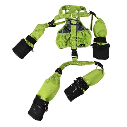 Wasserdichte Hundestiefel, Pfotenschutz, kleine Hundestiefel, Haustier-Leggings, verstellbare Hundestiefel, Haustierschuhe, weiche Hundeschuhe für Spaziergänge im Freien, Schutz für kleine und von ノーブランド品