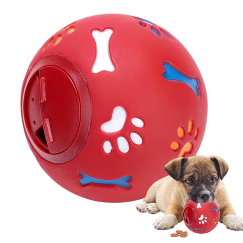Welpenspielzeug für Zähne, Hundeleckerlis Spielzeug Spender Ball | Hundeleckerlis Spielzeug Spender Ball Interaktiver Futterspender Welpenball Kauspielzeug | Haustierbedarf Haustier Puzzle Ball Welpenspielzeug für Zähne, Hundeleckerlis Spielzeug Spender Ball | Hundeleckerlis Spielzeug Spender Ball Interaktiver Futterspender Welpenball Kauspielzeug | Haustierbedarf Haustier Puzzle Ball von ノーブランド品