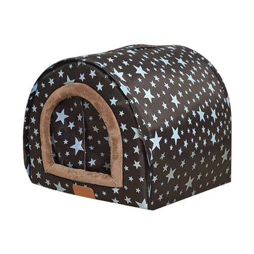 Winterhütte, Hundehütte für kaltes Wetter, gemütliches Welpenbett, abnehmbare Hundehütte, waschbar, flexible Stofftür, mittelgroße Hundehütte, isoliert, Hundehütte, Winterhütte, warmes Welpenhaus Winterhütte, Hundehütte für kaltes Wetter, gemütliches Welpenbett, abnehmbare Hundehütte, waschbar, flexible Stofftür, mittelgroße Hundehütte, isoliert, Hundehütte, Winterhütte, warmes Welpenhaus von ノーブランド品