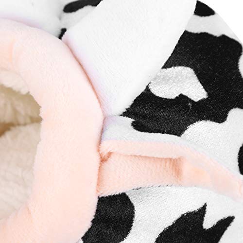 01 Hamsternest, Bettnestzubehör Kuhmodellierungsdesign Hochdicke weiche Haustierbedarfsartikel zum Schlafen für kleine Haustiere 01 Hamsternest, Bettnestzubehör Kuhmodellierungsdesign Hochdicke weiche Haustierbedarfsartikel zum Schlafen für kleine Haustiere von 01
