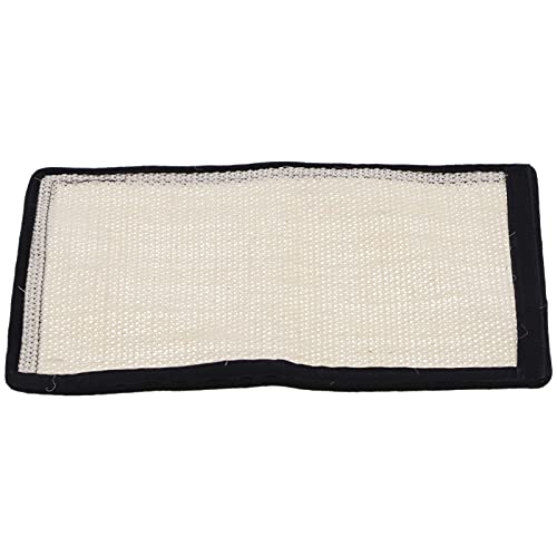 Katzenkratzmatte, natürliche Sisal-kompatible Katzenkratzmatte mit Klettverschlüssen für Sofa für Katzen-Schleifkrallen(S) von 01