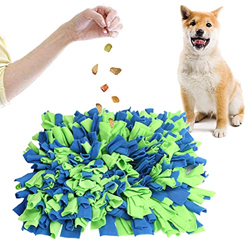 01 Schnüffelpad für Hunde, Hundetrainingsdecke Strapazierfähiges Polyester Leicht zu reinigende Nasenarbeitsmatte zum Training des Nahrungsinstinkts von 01
