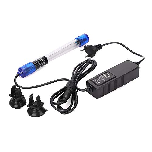 UV-Sterilisator für Aquarium Aquarium Sterilisator Licht, Pool Germidical Lampe wasserdichte UV-Lampe, UV Aquarium Sterilisator, UV Unterwasser(UV-13, 13W) von 03