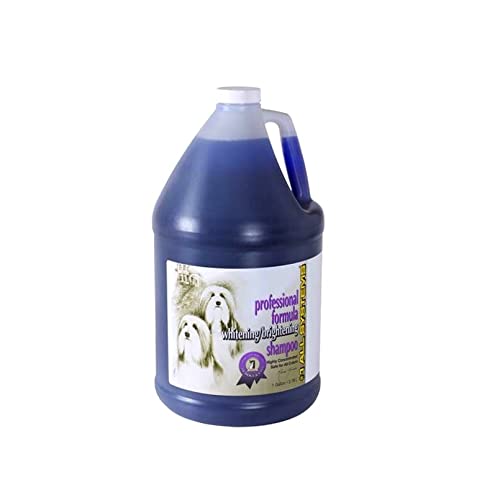 #1 All Systems Hundeshampoo für weißes Fell Professional Formula Whitening - 3,78 Liter Kanister von #1 All Systems