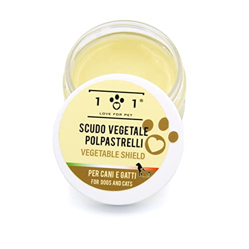 Pfotenbalsam für Hunde und Katzen, 50 ml - Geeignet gegen Schnee und Kälte - Feuchtigkeitsspendender Balsam - Linea 101 Pfotenbalsam für Hunde und Katzen, 50 ml - Geeignet gegen Schnee und Kälte - Feuchtigkeitsspendender Balsam - Linea 101 von 101 love for pet