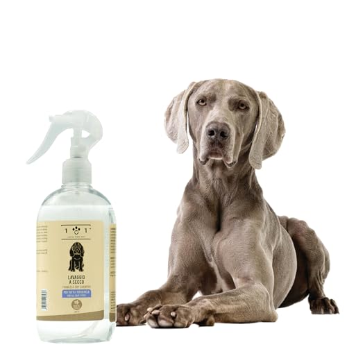 Natürliches Trockenshampoo für Hunde – Waschen ohne Wasser oder Spülen – Inhaltsstoffe pflanzlichen Ursprungs – für alle Haartypen, Linie 101 (500 ml) von 101 love for pet