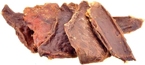 123 Treats Beef Jerky – 450 Gramm 100% natürlicher, gesunder Kauartikel für Hunde – Vollkommen natürliches Fleisch, Keine Konservierungsstoffe, Hormone, Zusatzstoffe von 123 Treats