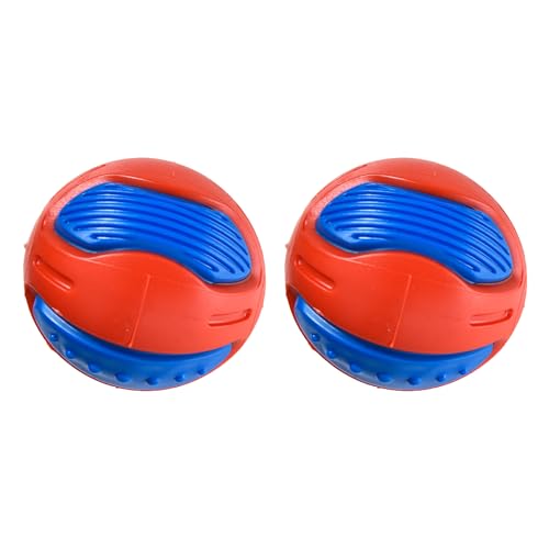 1ABOVE Quietschender Hundeball, langlebig, schwimmend, Gummi, Hundespielzeug, Zahnreinigung, Kauspielzeug, Haustier-Trainings-Launcher, kompatibles Spielzeug für Hunde, 6,3 cm Durchmesser, 2 Stück 1ABOVE Quietschender Hundeball, langlebig, schwimmend, Gummi, Hundespielzeug, Zahnreinigung, Kauspielzeug, Haustier-Trainings-Launcher, kompatibles Spielzeug für Hunde, 6,3 cm Durchmesser, 2 Stück von 1ABOVE