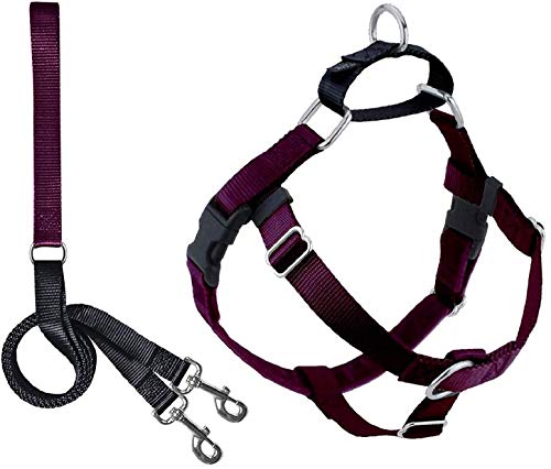 2 Hounds Design 818557021511 No-Pull Dog Harness with LeashMedium (5/8 Zoll Wide) MBurgundy von 2 Hounds Design