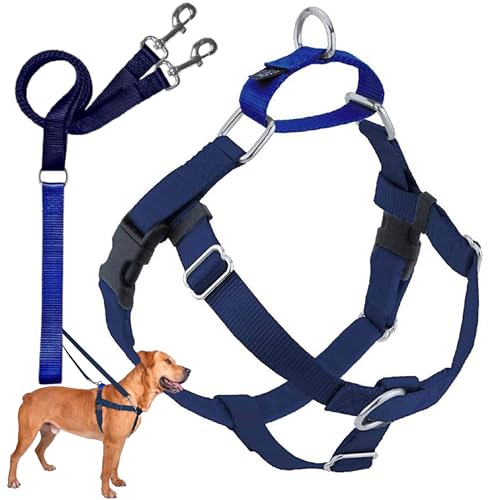 2 Hounds Design 818557022617 No-Pull Dog Harness with LeashXX-Large (1 Zoll Wide) XXLNavy von 2 Hounds Design