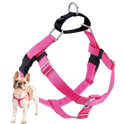 2 Hounds Design Freedom Hundegeschirr, kein Ziehen, 1,6 cm, klein, Hot Pink 2 Hounds Design Freedom Hundegeschirr, kein Ziehen, 1,6 cm, klein, Hot Pink von 2 Hounds Design