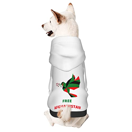 Hund Hoodie, Afghanistan Befreien Pet Kleidung Mode Hund Kleidung Atmungsaktiver Haustierkleidung Für Hunde Für Welpen Mittelgroße Hunde Katze S von 321