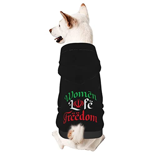 Hund Hoodie, Freies Leben Für Frauen Kapuzenpulli Für Hunde Mode Hoodie Warme Haustier Kleidung Für Welpen Mittelgroße Hunde Katze XS Hund Hoodie, Freies Leben Für Frauen Kapuzenpulli Für Hunde Mode Hoodie Warme Haustier Kleidung Für Welpen Mittelgroße Hunde Katze XS von 321
