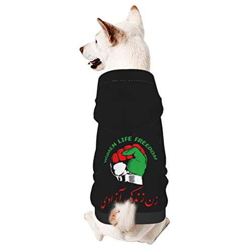 Hund Hoodie, Freies Leben Für Frauen Pet Kleidung Warme Hunde Kapuzenpulli Atmungsaktiver Kapuzenpullis Für Welpen Mittelgroße Hunde Katze S von 321
