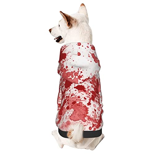 Hund Hoodie, Fröhliches Halloween Hunde Kapuzenpullis Warme Hunde Kleider Mode Hundekleidung Für Welpen Mittelgroße Hunde Katze XXL von 321