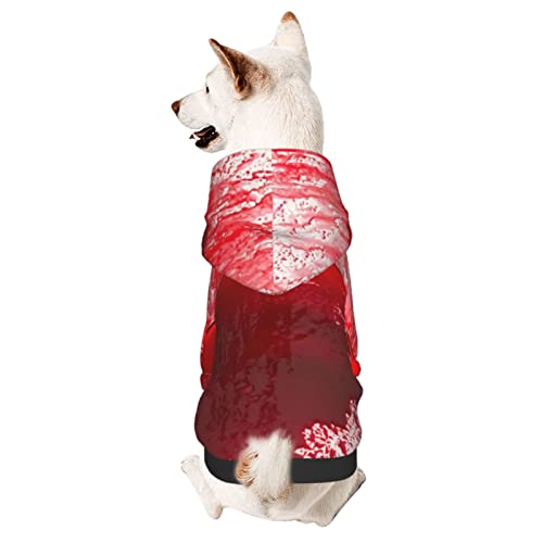 Hund Hoodie, Fröhliches Halloween Zweibein-Kleidung Mode Hunde Kapuzenpulli Atmungsaktiver Hundekleidung Für Welpen Mittelgroße Hunde Katze L von 321