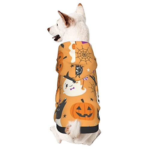 Hund Hoodie, Halloween Pet Kleidung Mode Kapuzenpullis Atmungsaktiver Kapuzenpulli Für Hunde Für Welpen Mittelgroße Hunde Katze S von 321
