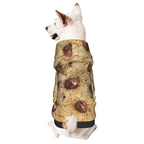 Hund Hoodie, Kekse Hunde Kapuzenpulli Warme Zweibein-Kleidung Atmungsaktiver Haustier Welpen Hunde Hoodie Für Welpen Mittelgroße Hunde Katze L Hund Hoodie, Kekse Hunde Kapuzenpulli Warme Zweibein-Kleidung Atmungsaktiver Haustier Welpen Hunde Hoodie Für Welpen Mittelgroße Hunde Katze L von 321