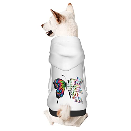 Hund Hoodie, Monat Der Schwarzen Geschichte Hunde Kapuzenpullis Warme Pet Bekleidung Mode Haustierbekleidung Für Welpen Mittelgroße Hunde Katze L von 321