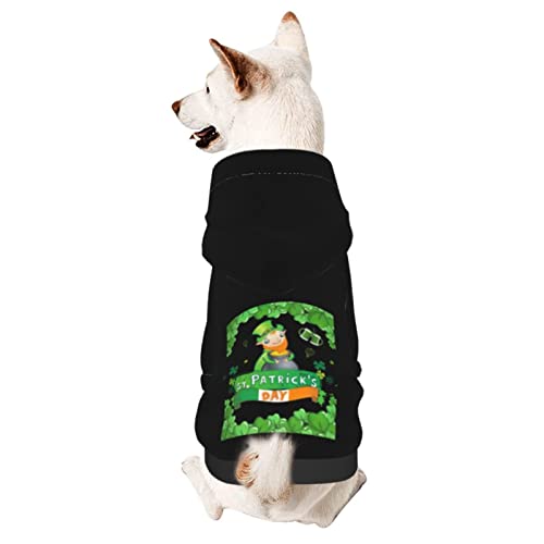 Hund Hoodie, St. Patricks Day Hund Kleidung Mode Haustier Kleidung Atmungsaktiver Hunde Kapuzenpullis Für Welpen Mittelgroße Hunde Katze S von 321