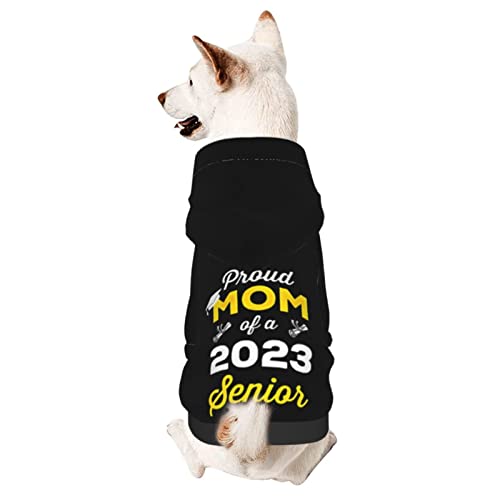 Hund Hoodie, Stolze Mutter Eines Seniors Von 2023 Haustierkleidung Für Hunde Atmungsaktiver Hundemantel Warme Hundekleidung Für Welpen Mittelgroße Hunde Katze S von 321