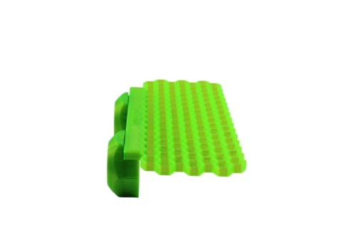 3DReeF Magnetisches Frag-Rack, riffsichere Materialien, für Glas bis zu 16 mm Dicke (Neongrün, fluoreszierend, 20 cm) von 3DReeF