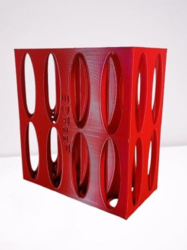 3DReeF Maxspect Mantis BioBall Halter, PETG-Material, Kapazität 40 Bälle (rot) von 3DReeF