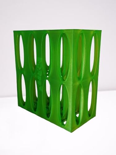 3DReeF Maxspect Mantis BioBallhalter, PETG-Material, Kapazität 40 Bälle (Neongrün) von 3DReeF