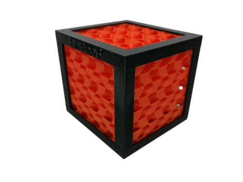 3DReef 2 Einheiten PodHive Breeding Copepod Nursery Farm, PETG-Kunststoff, Reef Safe (Schwarz/Orange) von 3DReeF