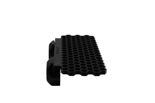 Magnetic Coral Frag Rack für Reef Tanks - Reef Safe Epoxy Adjustable Plug Layout (schwarz, 40 cm) von 3DReeF