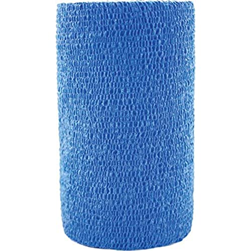 3M 0051115048609 Vetrap Bandaging Tape Lightweight Non-Absorbent Comfortable Rolls 4" Blue von 3M