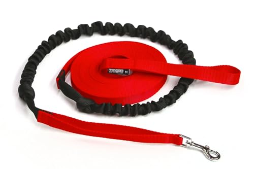Lange Hundeleine mit Stoßdämpfer: Dressur, Training, Joggen, Wandern, Schwimmen Lange Hundeleine mit Stoßdämpfer: Dressur, Training, Joggen, Wandern, Schwimmen von 3RD-POLE