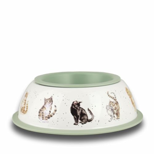 Wrendale Designs Katzen-Fressnapf mit herausnehmbarer Innenschüssel ca. 20 cm D | WD-PETCB002 von 440s