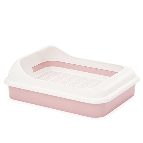 Katzentoilette Schalentoilette Katzenklo Katze Kätzchen Hochrand Reinigungssieb Rosa Lila Katzentoilette Schalentoilette Katzenklo Katze Kätzchen Hochrand Reinigungssieb Rosa Lila von 4BIG.fun