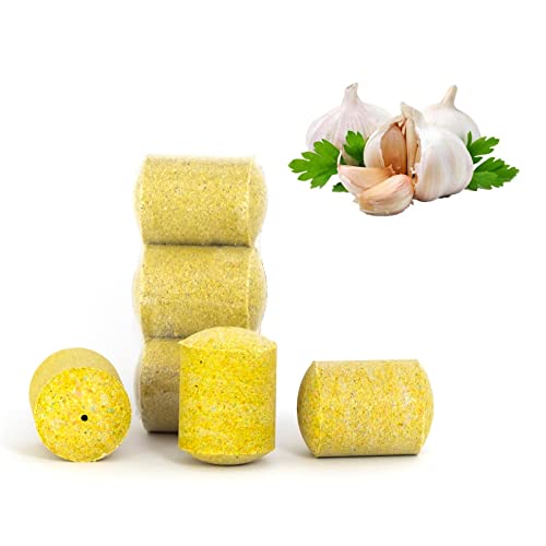 Presskuchen Plankton Ölkuchen Fischköder Angelfutter Makuschatnik-Futterkorb Lockfutter zum Angeln Knoblauch von 4BIG.fun