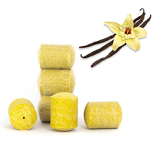 Presskuchen Plankton Ölkuchen Fischköder zum Angeln Angelfutter Lockfutter Makuschatnik-Futterkorb Vanille von 4BIG.fun