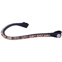 4Horses Stirnband Neapel orange WB (Warmblut) von 4Horses