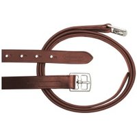 4Horses nummerierte Steigbügelriemen kastanie braun 1,35 m von 4Horses