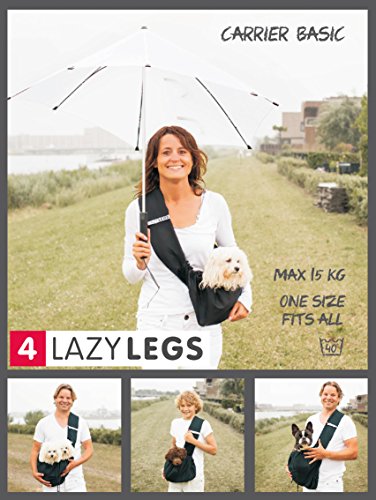 4LazyLegs AN10022-002 Hundetragebeutel, M, schwarz 4LazyLegs AN10022-002 Hundetragebeutel, M, schwarz von 4LazyLegs