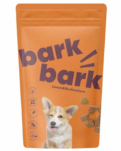 4barks Bark Lamm & Buchweizen | Premium Hunde Leckerlis | 100% natürlicher Hundesnack | Glutenfrei & ohne künstliche Zusatzstoffe | Softe Hundeleckerli für Training, Snack & als Belohnung | 150g 4barks Bark Lamm & Buchweizen | Premium Hunde Leckerlis | 100% natürlicher Hundesnack | Glutenfrei & ohne künstliche Zusatzstoffe | Softe Hundeleckerli für Training, Snack & als Belohnung | 150g von 4barks