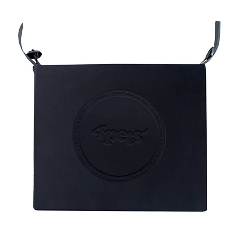 4pets® Transportbox-Schaumstoffschutz Crash Bag noir, Gr. für Two, Maße: ca. 50 x 45 x 5 cm von 4pets®