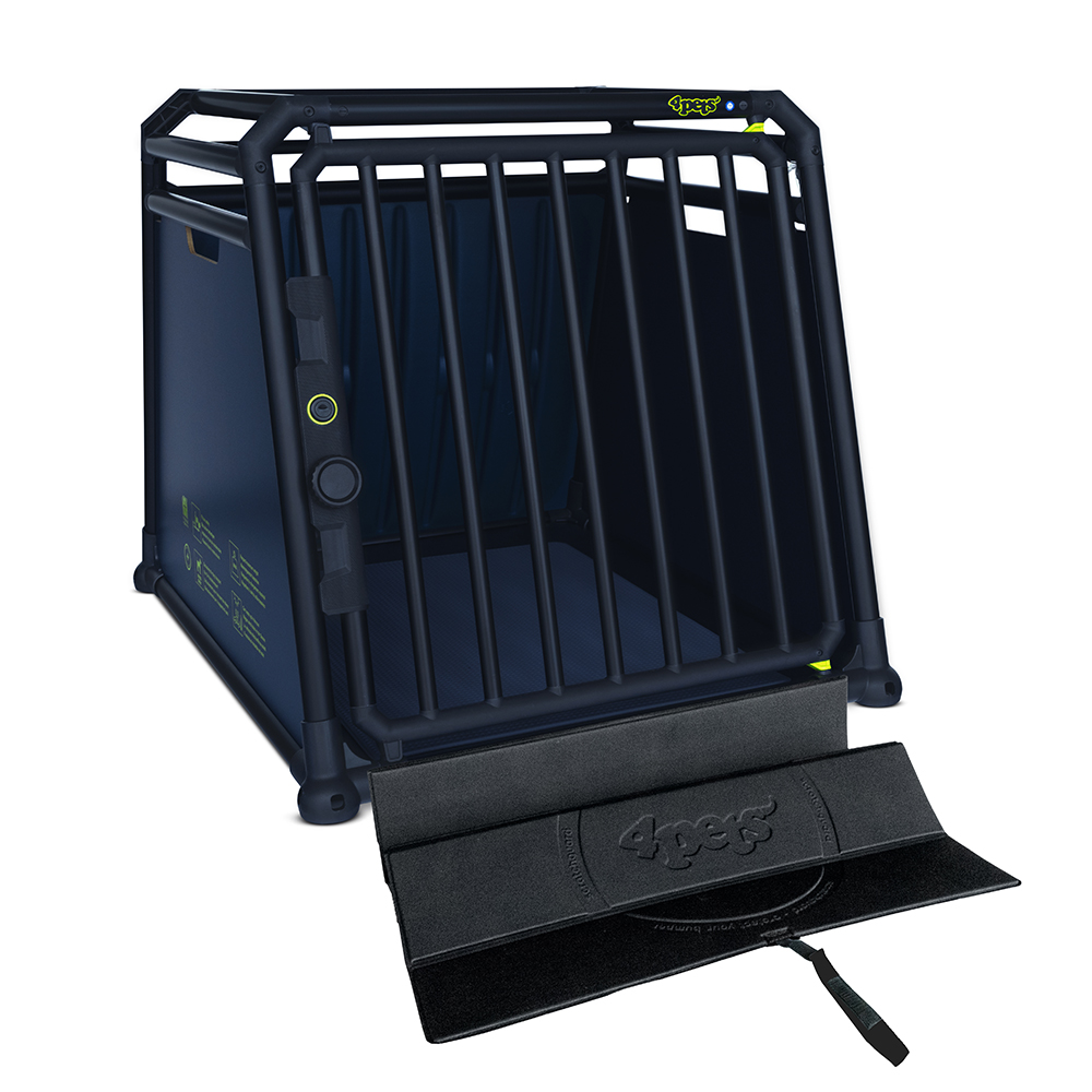 4pets® Stoßstangenschutz ScratchGuard schwarz, Breite: ca. 65 cm, Höhe: ca. 5 mm von 4pets