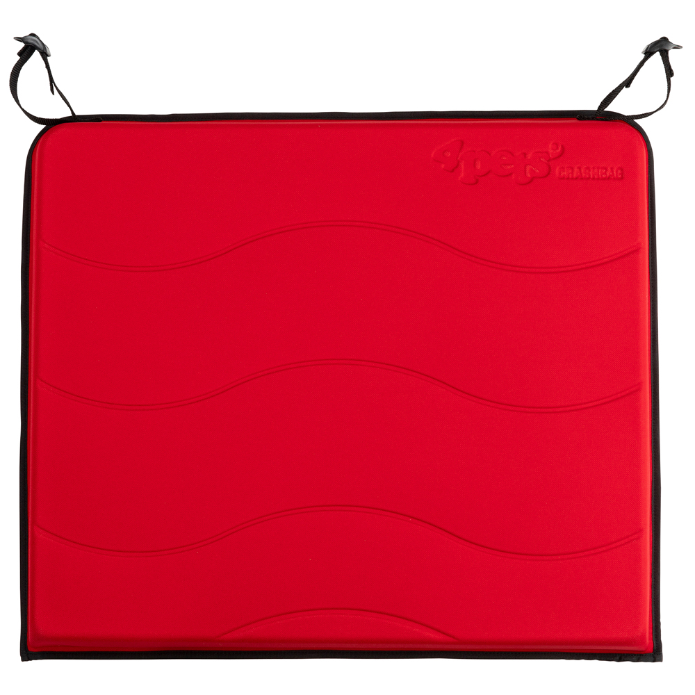 4pets® Transportbox-Schaumstoffschutz Crash Bag rot, Gr. für Three, Maße: ca. 60 x 51,5 x 5 cm von 4pets