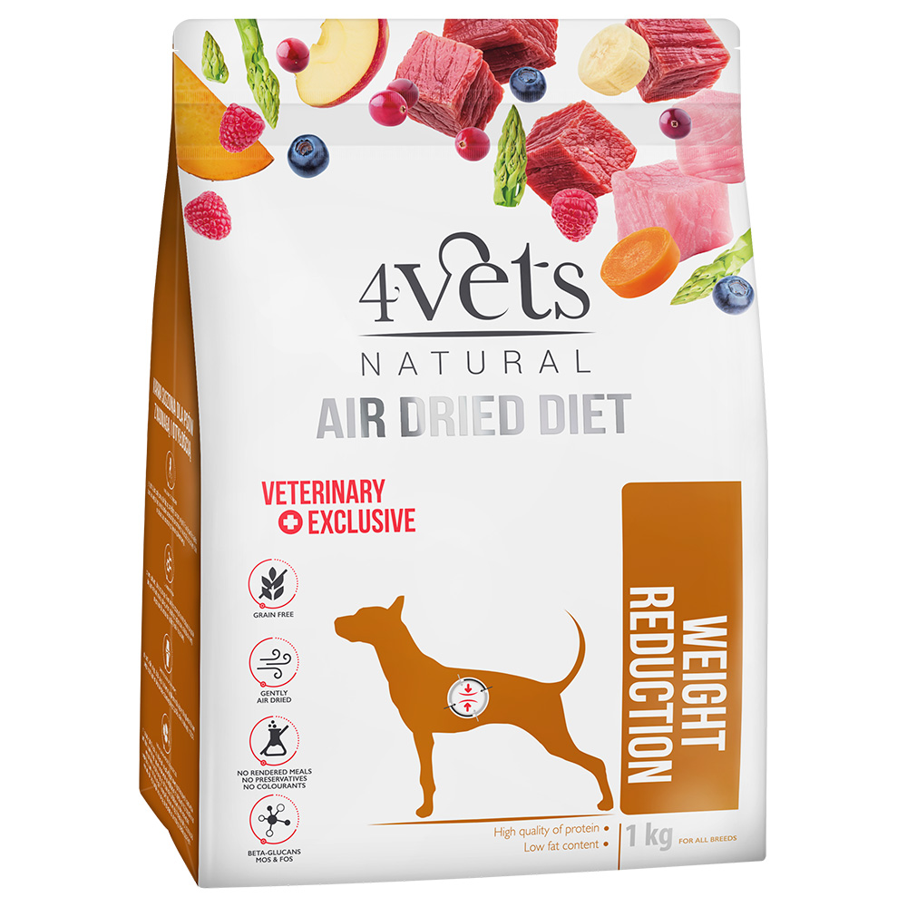 4Vets Natural Canine Weight Reduction - Sparpaket: 2 x 1 kg von 4vets