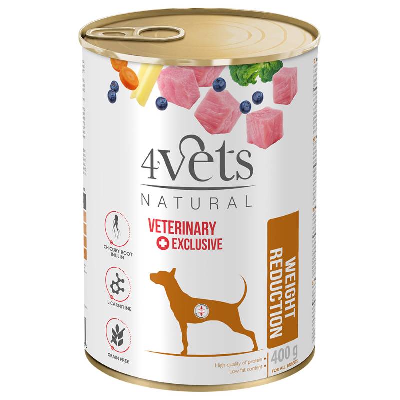 4Vets Natural Hund Weight Reduction 400 g - 12 x 400 g von 4vets