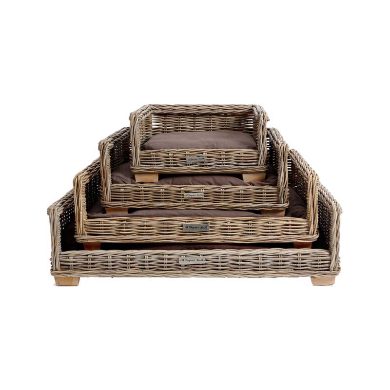 51 Degrees North Rattan Bed - 50 cm von 51 Degrees North