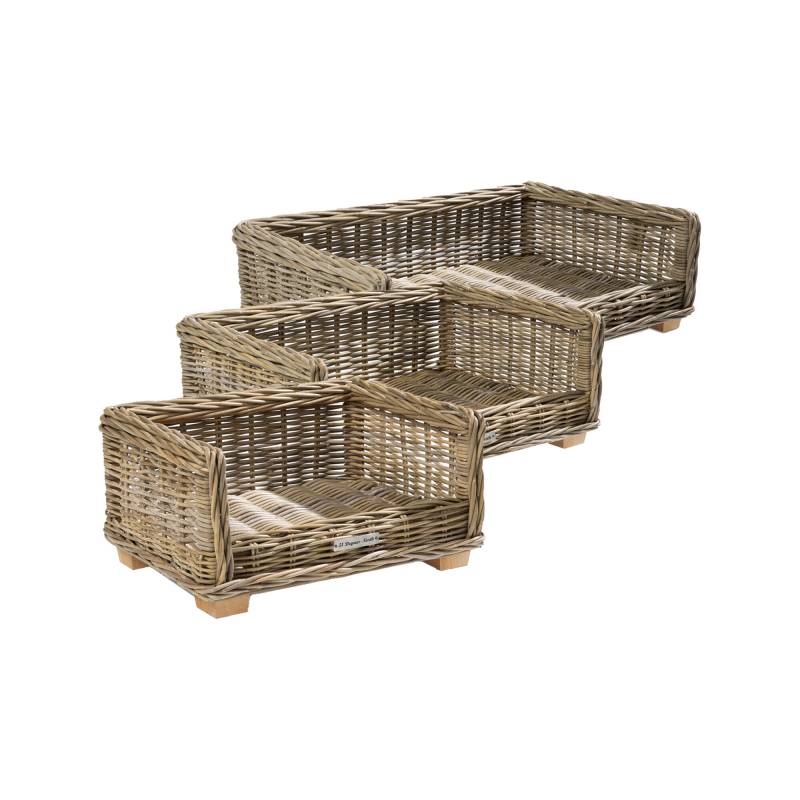 51 Degrees North Rattan Bed - 70 cm von 51 Degrees North