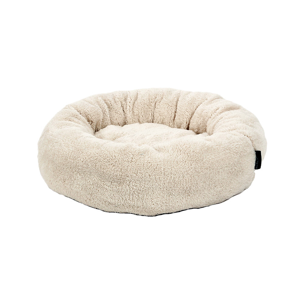 51 Degrees North Schaf Donut Korb - Beige/Braun von 51 Degrees North